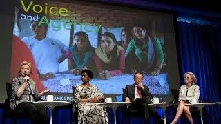 Hillary Clinton and Jim Yong Kim: Empowering Women & Girls Improves the World