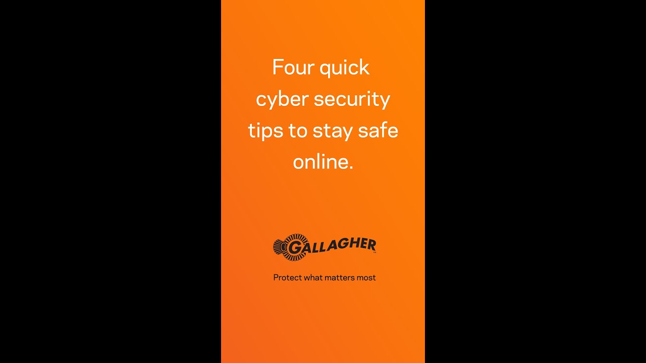 Four quick cyber security tips to stay safe online