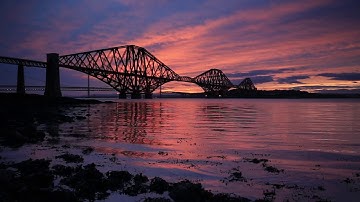 Forth Rail Bridge Sunset