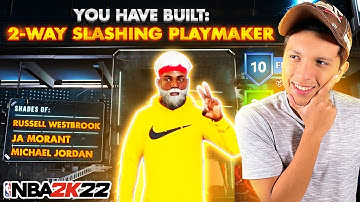*NEW* 2-WAY SLASHING PLAYMAKER BUILD in NBA 2K22! Best ISO Guard Build in NBA 2K22!