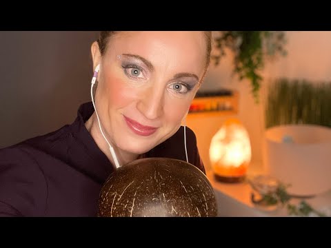 👑 ASMR Sleep Spa personal attention pampering & relaxing makeup treatments layered sounds triggers