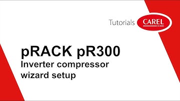 pRack pR300 - Inverter compressor wizard setup