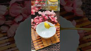 Viral Dessert Sandwich#shorts#ytshorts#mango#breadrecipe#dessert#viralsnacks#foodshorts#cheeserecipe