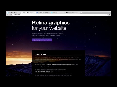 Retinafy Your Website | CSS3Ps | Sublime Text 2 for Beginners | The Treehouse Show Episode 2