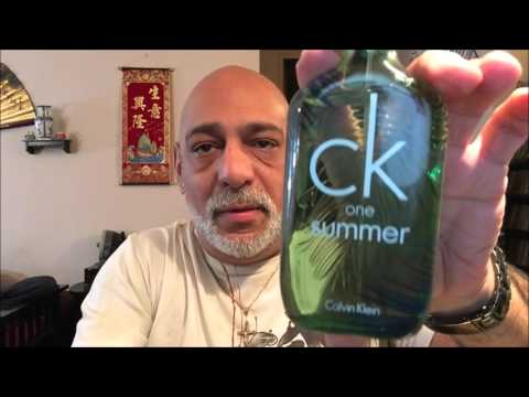 NEW Calvin Klein CK One Summer 2016 REVIEW + TWO 5ml Samples GIVEAWAY (CLOSED)