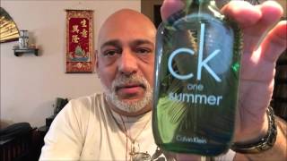 NEW Calvin Klein CK One Summer 2016 REVIEW + TWO 5ml Samples GIVEAWAY (CLOSED)