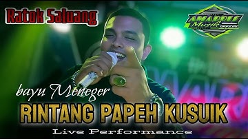 RINTANG PAPEH KUSUIK Composer ZALMON | COVER ORGEN TUNGGAL VOC BAYU MANAGER