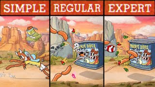 Cuphead DLC Difficulty Comparison: Esther Winchester / No Hit (02)