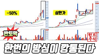 무조건 알아야 되는 주도 상한가 패턴 특정 이평선을 지지하고 간다 58