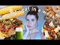 what i eat in A WEEK #8 | FOOD FREEDOM | always intuitive, always realistic