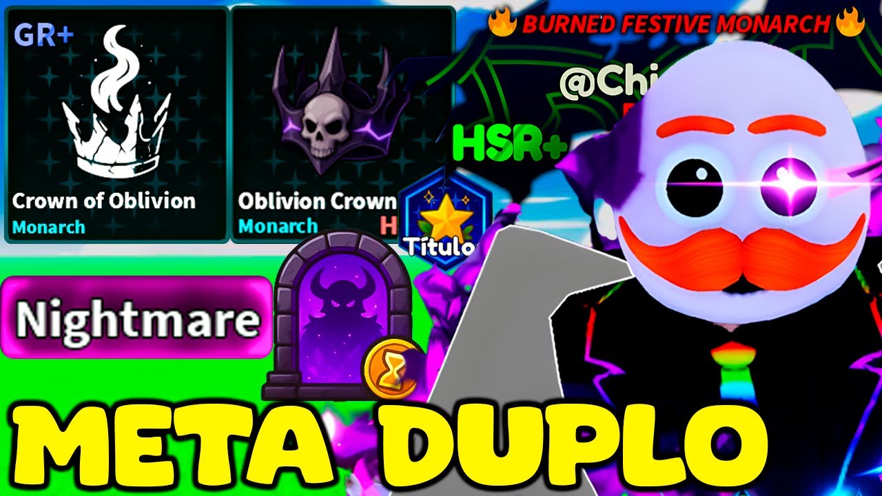 BOSS RUSH NIGHTMARE COM META RELÍQUIA e BUILD DUPLA no ARISE CROSSOVER