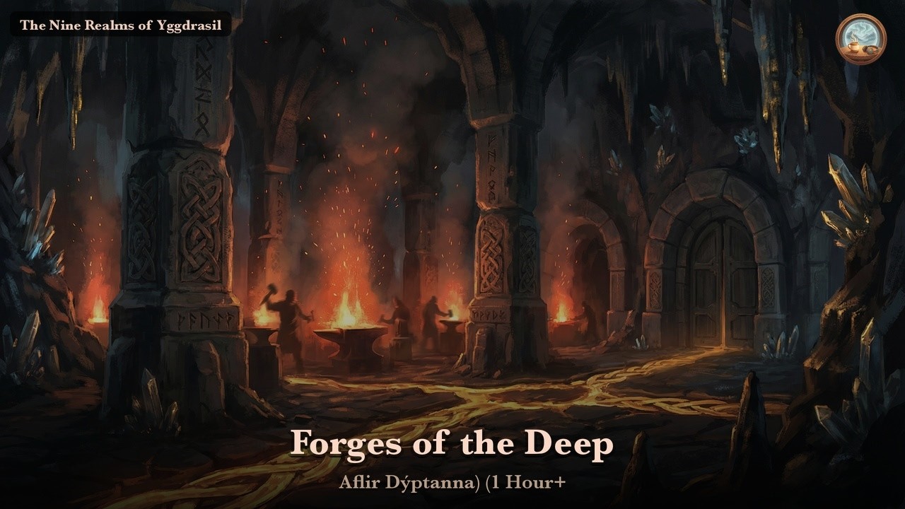 1 Hour Yggdrasil Ambient — Forges of the Deep (Aflir Dýptanna) Loop