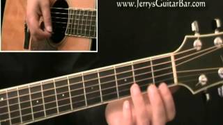 Video thumbnail of "How To Play The Temptations My Girl Guitar Lesson"