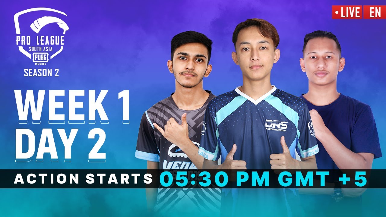 [EN] PMPL South Asia S2 | Week 1 Day 2 | PUBG MOBILE Pro League 2020
