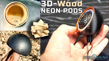 DIY WOOD 3D PRINTED TWEETER HOUSING STEG ME-MT TW FWPOD-MK1 4K (FNS)