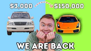 TRADING UP From $3,000 To My DREAM CAR (Ep.7)
