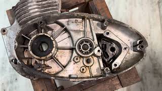 Jawa250 Gear Changer Plate Removing.For Spares 9491220222