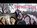 COUPLES TRAVEL VLOG!!! (Flying to New York) 😍✈️🏙
