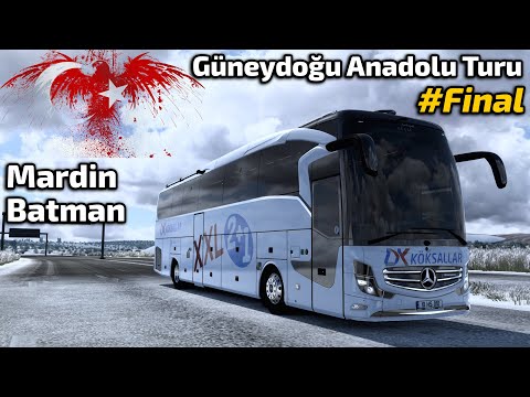 Güneydoğu Anadolu Turu #Final !! Mardin - Batman | Yeni 8K Kar Modu ile Travego Seferi !!