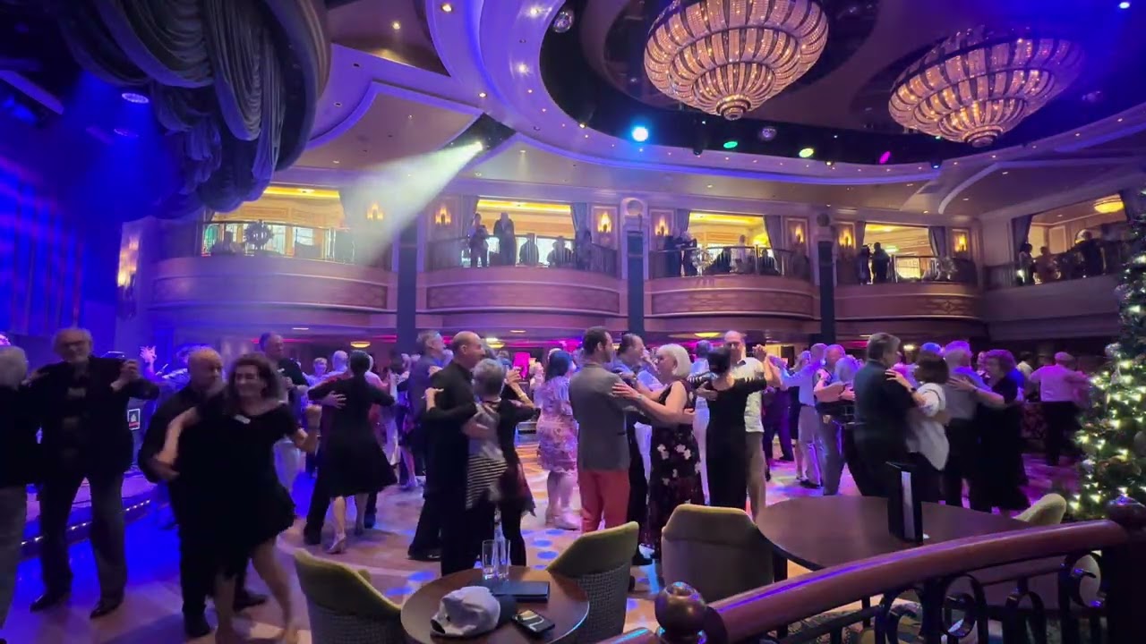 Cunard Queen Elizabeth 2026 New Year. Queens Room Orchestra, Body and  Soul, a Waltz