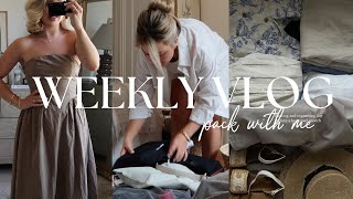 PACK WITH ME FOR SPAIN | NEW IN SUMMER OUTFITS | A WORK DAY IN THE CITY