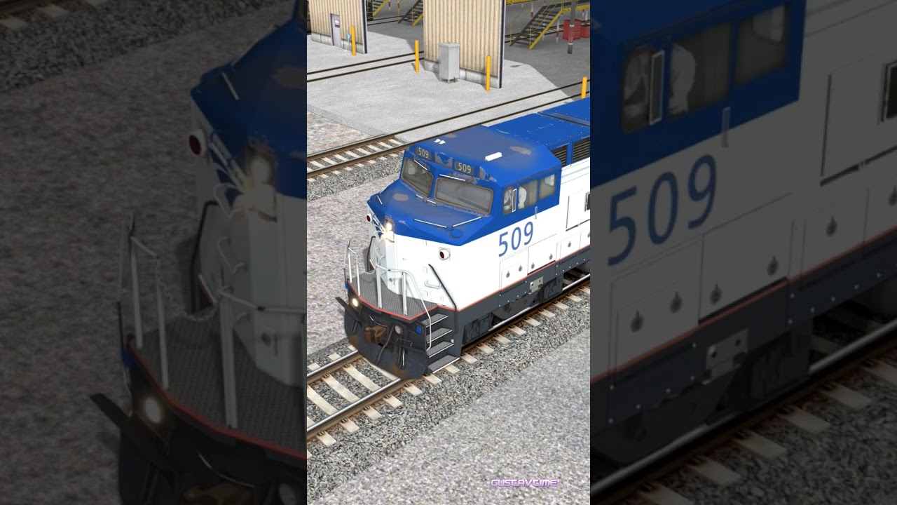 ✔Amtrak Dash 8-32BWH textures Gustavtime version
