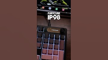 New budget keyboard?— Furycube 1P98 #pcsetups #membrane #keyboard #silent #peripherals