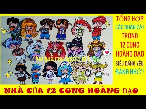 Tổng hợp 12 ngôi nhà giấy tự làm công phu cho 12 cung hoàng đạo yêu thích nhất | Bao Minh Channel | Foci