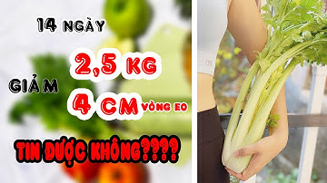 14 NGÀY CÙNG VỚI CẦN TÂY LIỆU CÓ HIỆU QUẢ NHƯ LỜI ĐỒN?????