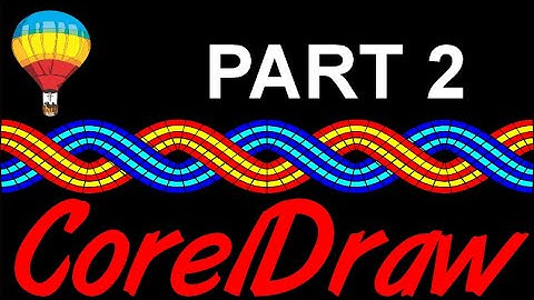 Corel Draw Tips & Tricks Wavey Ribbon Part 2