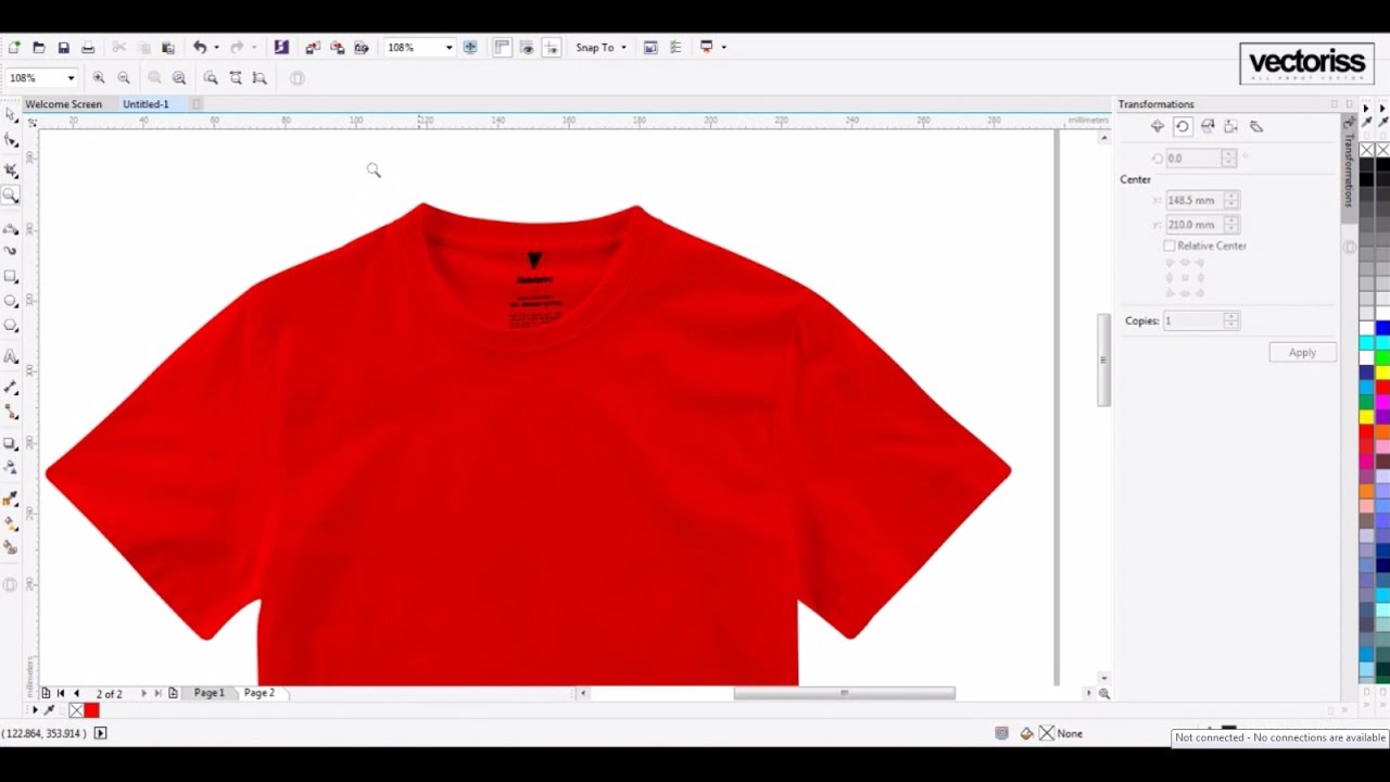 Download Tutorial Membuat Mockup / Template T-shirt Menggunakan ...