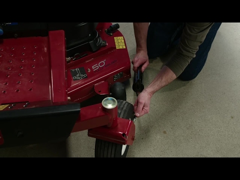 How to Grease the Wheel Bearings on Your Zero Turn Mower - Toro