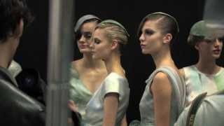 Giorgio Armani - 2013 Spring Summer Women's Fashion Show Backstage