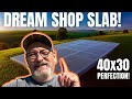Spring Ranch Updates! We are Building the Dream Shop! | Setting the 40x30 Foundation