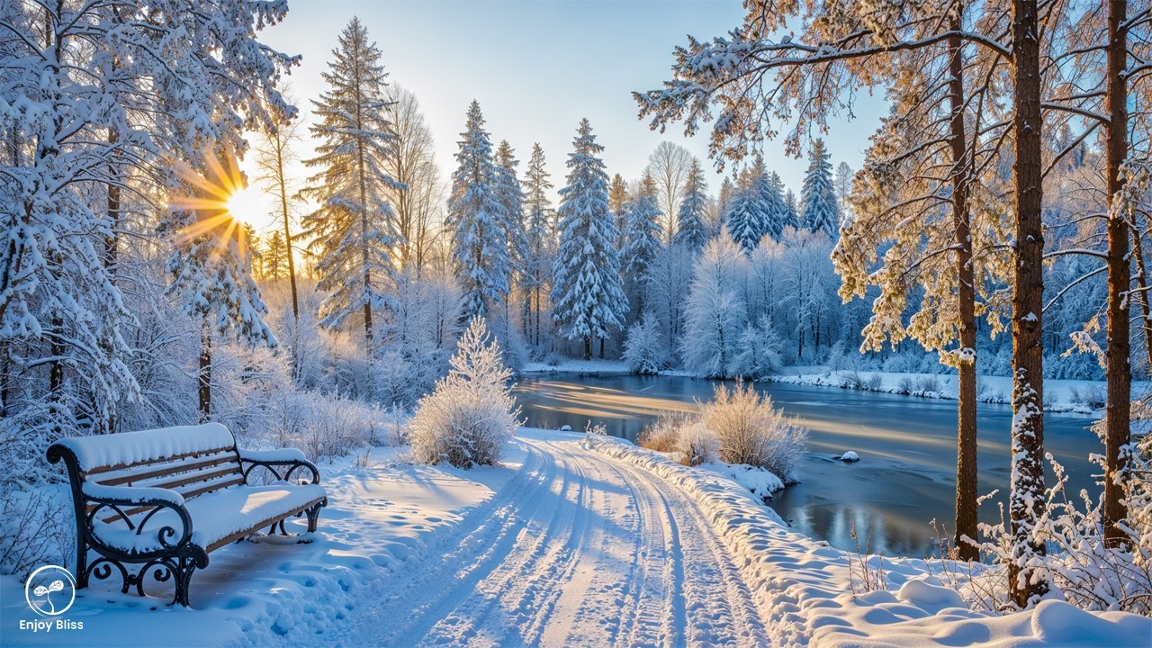 Beautiful Winter Music 2026 ❄️ Calming Winter Sounds for Deep Stress Relief