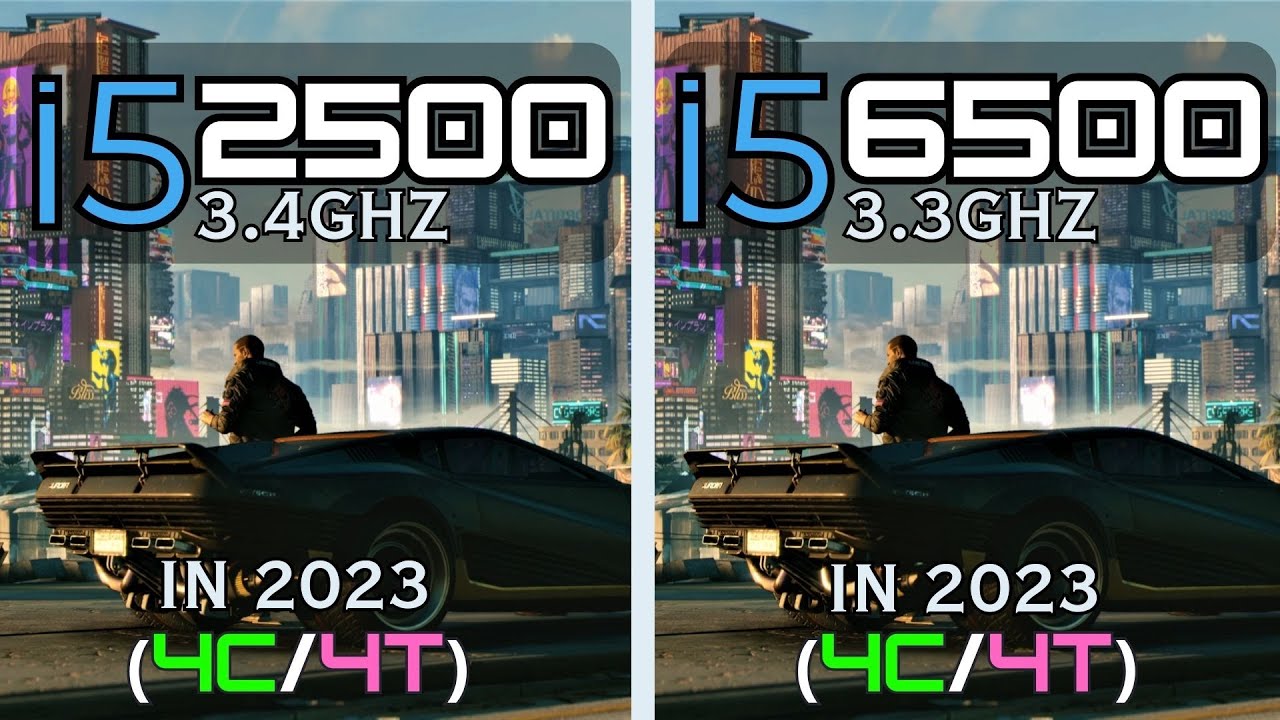 i5 2500 vs i5 6500 Tested in 12 Games | 1080p