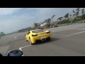 458イタリア　ノーマルマフラー対キダスペシャル