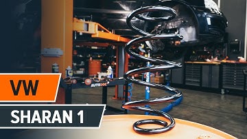 Wie VW SHARAN 1 Fahrwerksfedern vorne wechseln [AUTODOC TUTORIAL]
