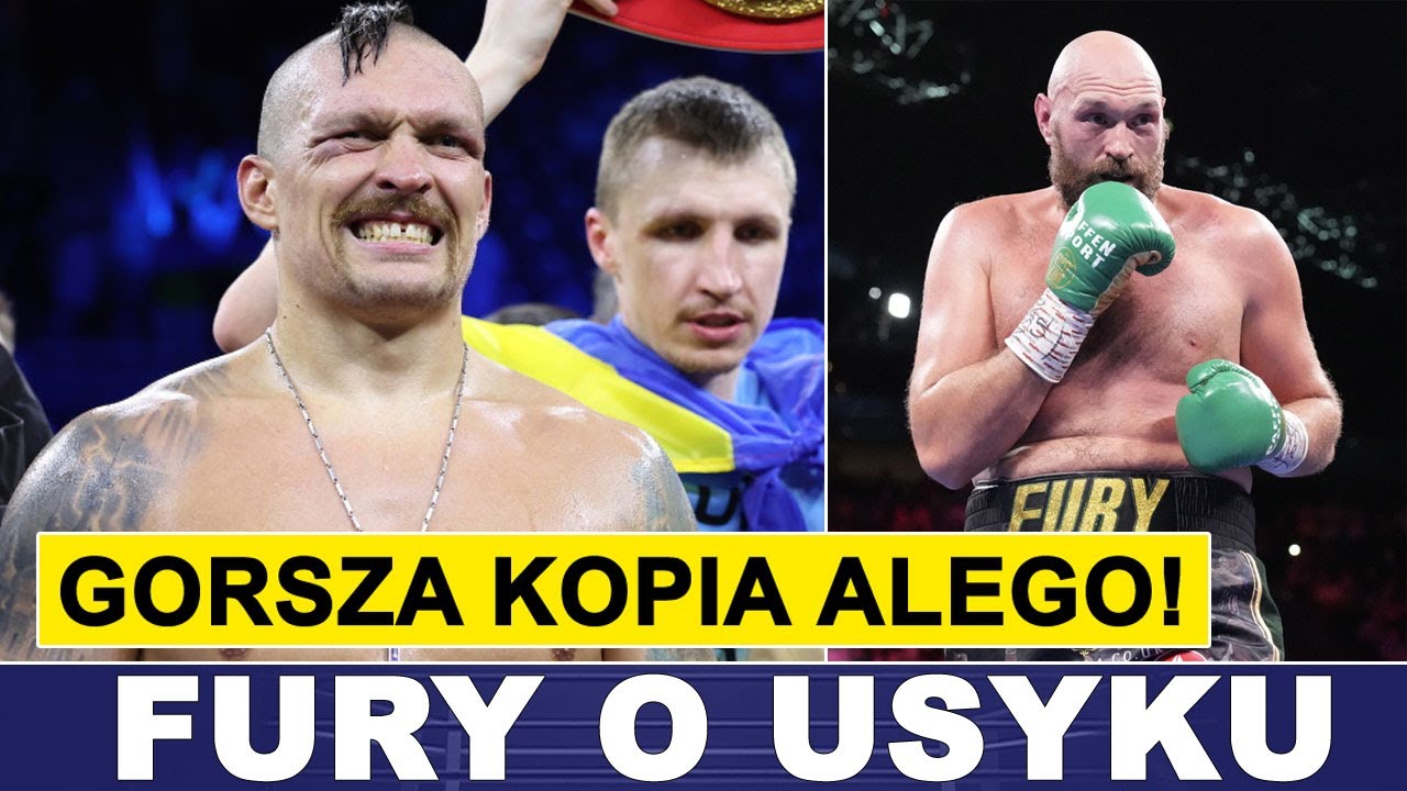 Fury Usyk kursy i gatunki bukmacherskie osiemnastego 05.2024 r.