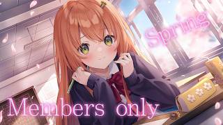 ꒰ めんげん ４月꒱　ꗯ.*　はるだね。　新しい事はじめたいね～。　 ꗯ.*　˹ 本間ひまわり にじさんじ ˼