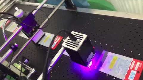 QR code coding and marking with high resolution UV inkjet system