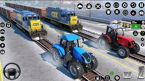 Heavy Tractor Pulling Games 3D- Tractor Pulling simulator 3D-Android Gameplay.