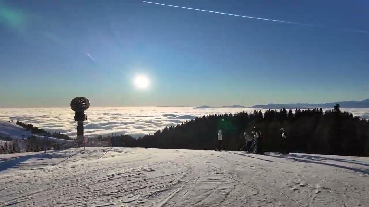 Krvavec 4K | Slope 10 Blue + 1 Red | 28.12.2025