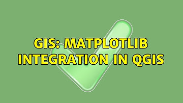 GIS: Matplotlib integration in QGIS