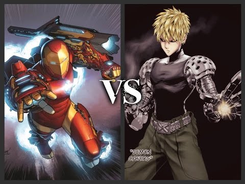Iron Man vs Genos (One Punch Man) - YouTube