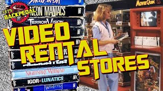 VIDEO RENTAL STORES of the 80s & 90s! #rental