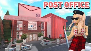Building A POST OFFICE for my Bloxburg town