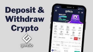 How to DEPOSIT or WITHDRAW Crypto on GATE.io Exchange