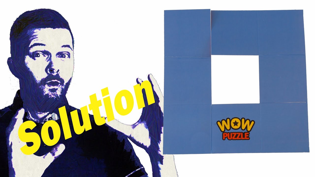 Create A Cube from Wow Puzzles - Solution