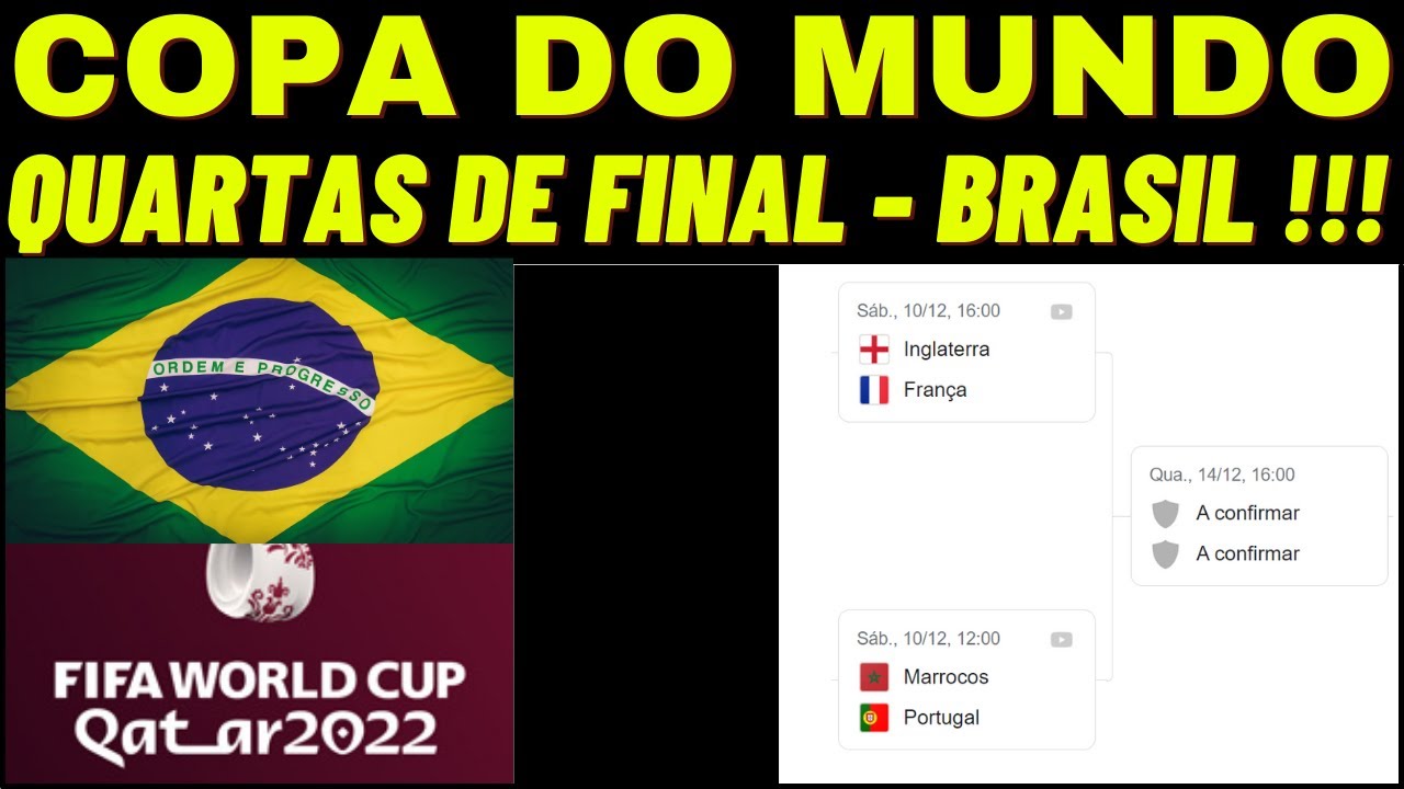 Copa do Mundo 2022: Como ficaram os cruzamentos das quartas de final - BBC  News Brasil